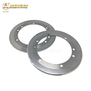 China Raw Materials Circular Tungsten Carbide Blade , Tungsten Carbide Cutting Tools factory