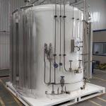 LAR LO2 LN2 Cryogenic Liquid Storage Tank Micro Bulk 16 Bar