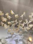 Indoor Decoration Chandelier Hotel Villa Staircase Glass LED Pendant Light
