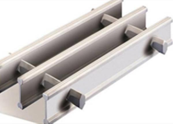 6061 Aluminum Alloy Flat Grating Panel For Chemical Plant Platform Stair Treads