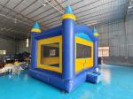 Factory OEM/ODM Inflatable Jumping House Blue Square Bouncy House Castle