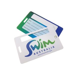 China Personalized Hard Plastic PVC Luggage Tag Matte Surface Customize Size And Shape factory