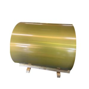 Color Coated PVDF Aluminum Sheet Coil For Gutter Roofing