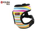 Reflective Adjustable Dog Walking Harness Nylon Material Rainbow Color H508