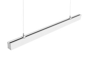 China 1.2m 36 Watt IP20 Suspended LED Linear Light White Black -20℃ To 55℃ Lifud Driver factory