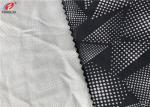 Eco - Friendly Recycled Polyester Spandex Fabric Printed Lycra Fabric For Sports