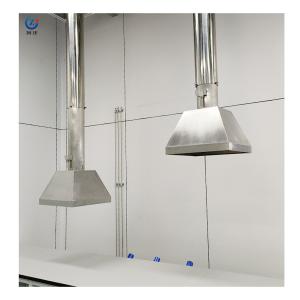 China PP Fume Extractor Hood Connecting Exhaust Outlet With Telescopic Catheter factory