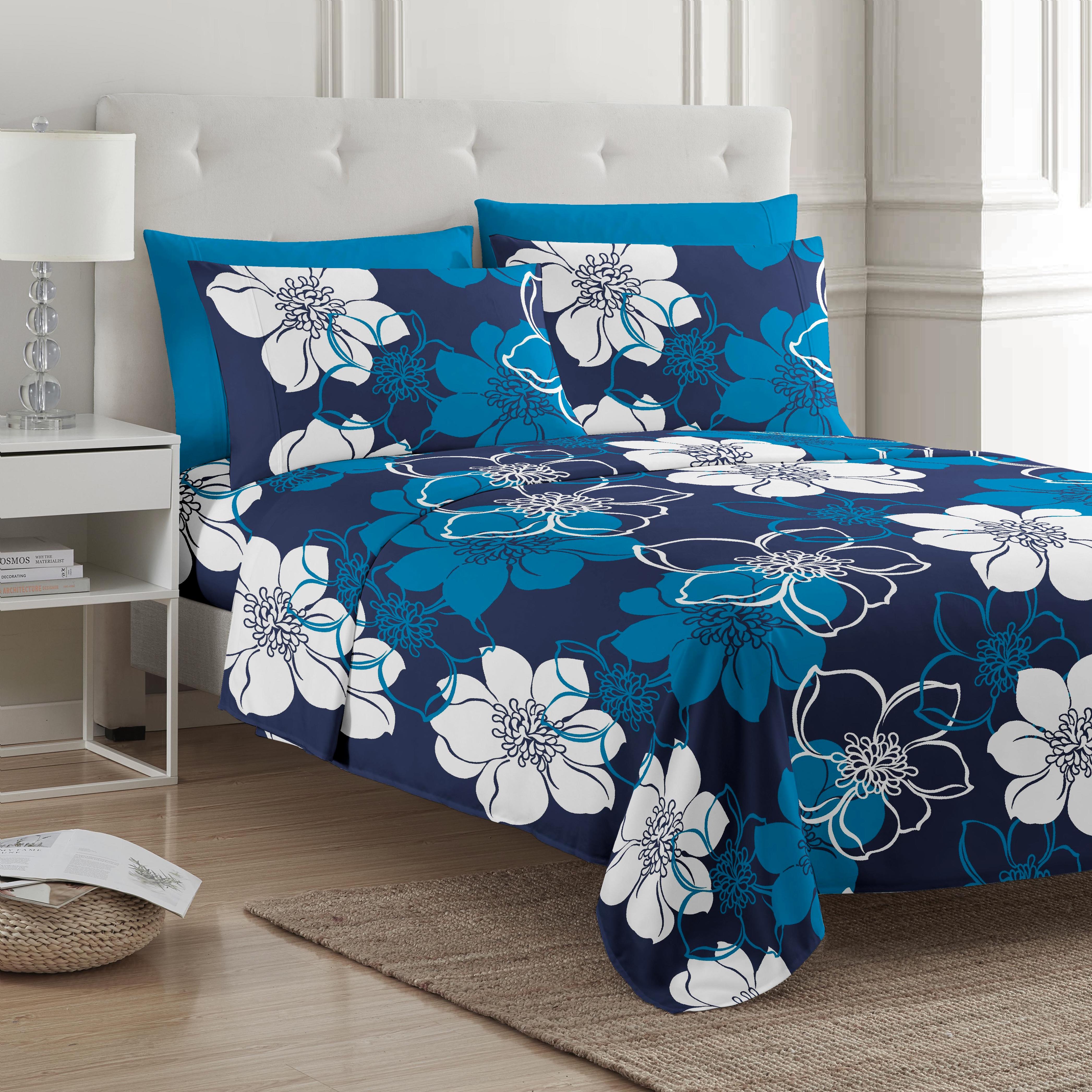 Flower Design Bed Sheet Sets for 1.5m 5 feet Beds The Perfect Addition to Your Home