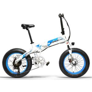 China Non Slip Fat Tire Electric Bike Large Capacity Battery Strong Grip factory