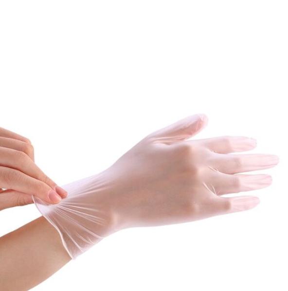 Stretchable Biodegradable Disposable Medical Gloves Medical Purposes Ambidextrou
