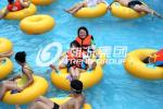 FRP Lazy River Swimming Pool Equipment , Amusement Park Equipment For Children