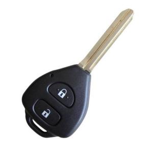 China high quality black toyota auto replacement remote keys factory
