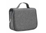 Folding Large Hanging Toiletry Bag With Compartments For Women 22 * 17 * 9cm