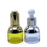 20ml 30ml 50ml Aromatherapy Glass Dropper Vial Bottles With UV Plating Cap