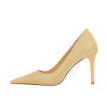 869-1 Korean Style Fashion And Elegant Slim Stiletto High Heels Shallow Mouth