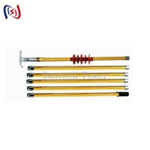 China 10KV-500KV Switch Rod 3M-8M Total Length For Safe Electrical Operation on sale
