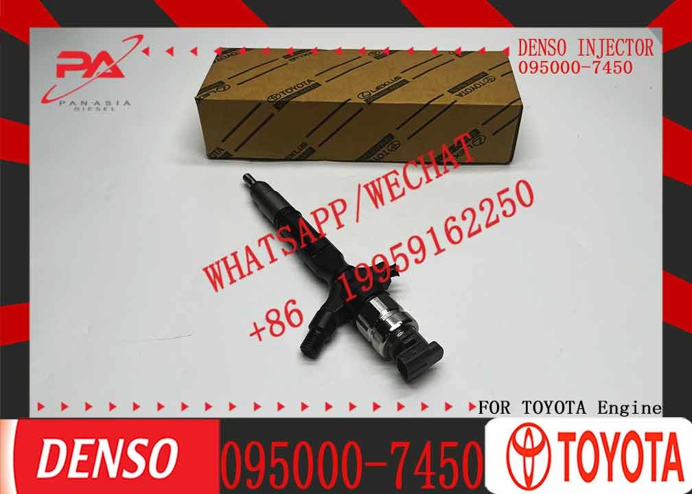1KD Injector Nozzle 095000-7450 Common Rail Injector 095000 7450 0950007450 for Toyota Hiace Dyna 3.0 d
