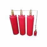 120L Red Automatic FM200 Fixed Fire Suppression System Low Maintenance Flexible