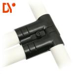 Cataphoresis Black Pipe Connector Clamp And Joints DY126 For Lean Pipe