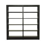 Cold Rolled Steel Exhibition Book Metal Shelves For Library