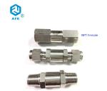 High Pressure 2Way Stainless Steel 1/4 inch Male npt Check Valve 3000PSI