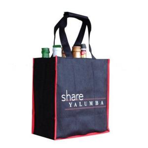 China sell reusable non woven wine bag factory