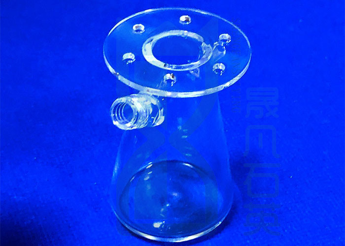 Photochemical Reactor Clear Ozone Free Quartz Glass Tube