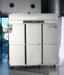 Vertical Six-Door Stainless Steel Upright Refrigerator 2~8℃/-6 ~ -15℃