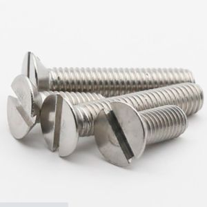 Slotted Countersunk CSK Flat Head Machine Screw DIN963 Countersunk