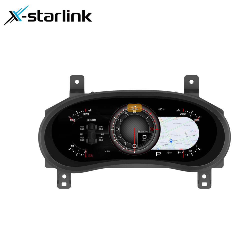 Seamless Integration Buick LaCrosse Opel's LCD Instrument Panel Speedometer Supports CarPlay and Digital Car Gauges