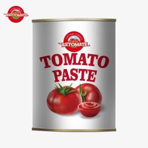 China The Canned Tomato Paste Of 198g Adheres To ISO HACCP And BRC Standards As Well As FDA Production Standards factory