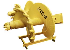 China High Speed Deep Foundation Drilling L1200mm Soil Auger Bit 800mm factory