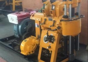 China Gk-200 Rotary Diesel Small Borewell Drilling Machine factory