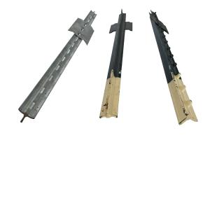 China Pvc Coated Steel Studded T Post For Garden Fence factory