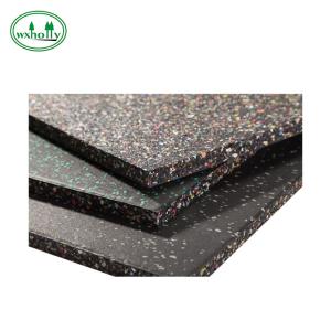 China Custom Waterproof High Density 15MM Heavy Duty Gym Floor Rubber Mat factory