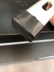 2 Inch Square Pipe Pvc Rubber End Caps For Square Steel Tubing Outside Strut