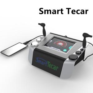 China Black White 40MM Capacitive Heads Tecar Therapy Machine For Body Massage factory