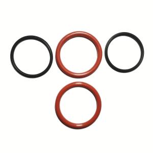 China Hydraulic Fitting O Rings NBR Black Color 70 - 90 Shore Hardness factory