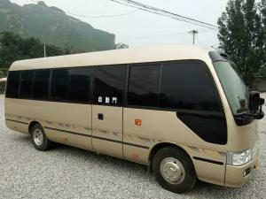 China 2010 Used Toyota Coaster Bus 23 Seats / Used Diesel Buses Automatic Door factory