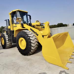 China 2nd Hand Komatsu WA470 Wheel Loader Used Front Loader 22T factory