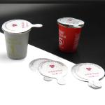 Leakproof 80mm Heat Sealing Aluminium Foil Seals For Nespresso Easy Peeling