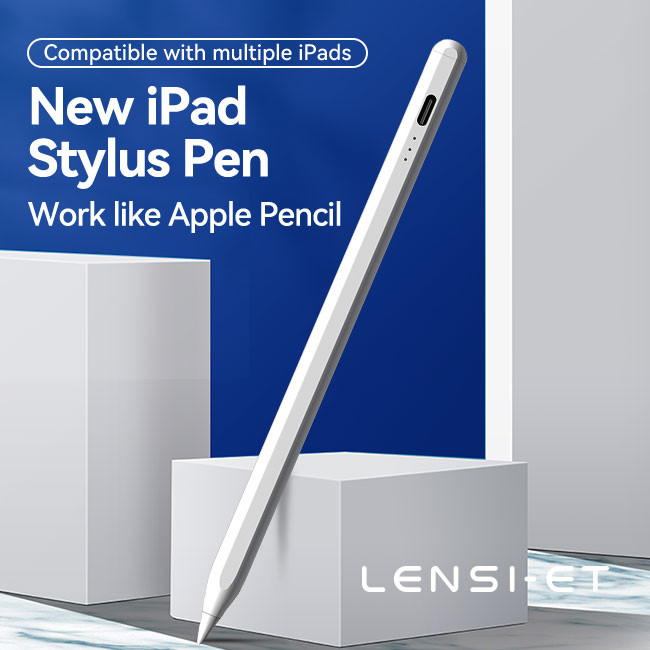 3 Lights Bluetooth Precision Capacitive Stylus Magnetic Universal Stylus Pen For Laptop