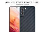 Samsung S21 Lightweight Black Aramid Fibre Phone Case