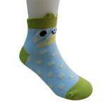 Cute custom logo, designed cotton ankle socks
