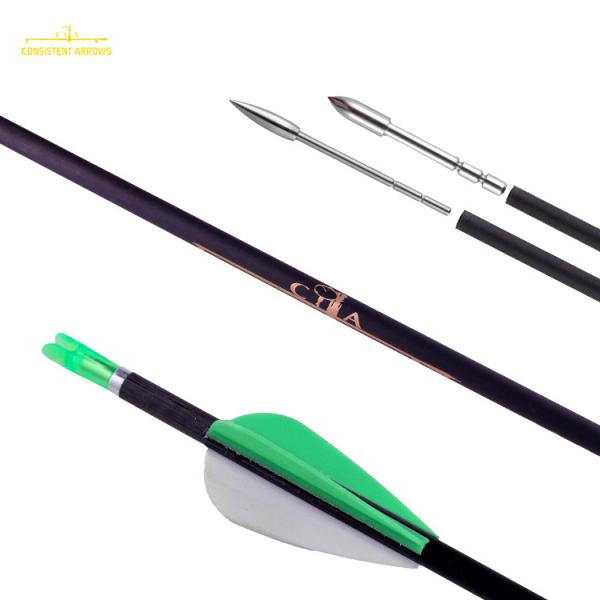 Inner .125"(3.2mm )Straightness +/-.003-.001" Spine 350/400/500/600/700/800/1000