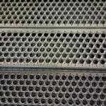 Round Holes Galvanized Steel Plank Grating Perforated Anticorrosion