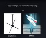 Custom 65cm indoor outdoor high resolution 1080p wifi control advertising