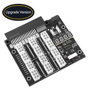 China Upgrade Version ATX 12x 6Pin Breakout Board With Flash LED For Dell Brand PSU And Bitcoin Mining on sale