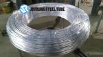 3.16*0.5mm Double Wall Brazing Steel Tubing , SPCC Thin Wall Galvanized Tubing