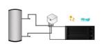 solar evaporator panel for water heater